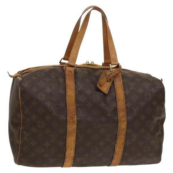 LOUIS VUITTON Monogram Sac Souple 45 Boston Bag M41624 - Picture 1 of 16